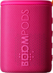 Boompods Beachboom veekindel Bluetooth-k&otilde;lar - kaasaskantav IPX7 mini-muusikak&otilde;larid 5-tunnise aku elueaga, selfie-k&auml;ivitajaga ja keskkonnas&otilde;braliku disainiga, v&auml;ljas/reisile/du&scaron;&scaron;i all, roosa