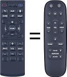 Polk Audio MagniFi Mini AX Ultra Compact TV Soundbariga &uuml;hilduv asenduspult