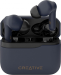 CREATIVE Zen Air Plus kerged t&otilde;elised juhtmevabad k&otilde;rvaklapid Bluetooth LE heliga, h&uuml;briidne aktiivne m&uuml;rasummutus, keskkonnarežiim, kuni 32 tundi kogu m&auml;nguaega, 6 mikrofoni (tumesinine)