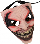 HugOutdoor Gruselige "The Fiend" Bray Wyatt Cosplay-Maske, Halloween Halbgesichtsmaske aus Latex, realistische D&auml;monen-Halloween-Kost&uuml;mmaske