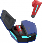 Vieta Pro juhtmevabad k&otilde;rvaklapid Bluetooth 5.3, puute- ja k&auml;ed-vabadusega, 15 tundi kestev aku, IPX3 veekaitse, Transformer, sinine ja punane v&auml;rvus