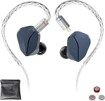 MP145 In-Ear Monitors, WDC Coengineered, Custom Fast 14.5mm Planar IEMs Wired Headphones, 3 pneumaatilist h&auml;&auml;lestusfiltrit, 9 erineva helistiili avamine paaris