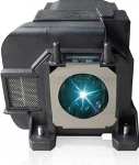 Asendusprojektorilamp &uuml;hildub Epson ELPLP75/V13H010L75 PowerLite 1940W 1945W 1950 1955 1960 1965 EB-1940W EB-1945W EB-1950 EB-1955 EB-1960 EB-1960 EB-1955 965, varulamp koos