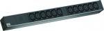 Bachmann 19'''' 1HE Leiste 12x IEC320 C13, IEC C14 pistikupesaga