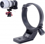 iShoot metallist statiivikinnitusr&otilde;ngas Objektiivi r&otilde;ngas, mis &uuml;hildub Canon RF 100-500mm f/4.5-7.1L IS USM, objektiivi tugiklamber, allosas on Arca-Swiss Fit kiirlahendusplaadi soontega sooned