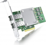 ipolex 10Gb v&otilde;rgukaart, 2X SFP+ port, 10GbE NIC V&otilde;rreldes Broadcom BCM57810S, Toetab Windows Server/Windows/Linux/VMware (ei toeta Mac OS, Bypass Mode)