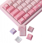JakeTsai Keycaps, 143 klahvi KCA profiili kohandatud klahvikorkide komplekt Cherry MX Gateron Kailh l&uuml;litite mehaanilise m&auml;nguklaviatuuri jaoks