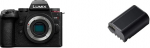 Panasonic LUMIX DC-G9M2E Micro Four Thirds peegelkaamera, 25.2MP & DMW-BLK22E laetav liitiumioonaku, 7.2V, 2200mAh (Lumix digikaamerale: DC-S5, G9, GH5, GH5S)
