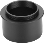 Qiterr 2 Inch to T2 M42 x 0.75 Thread Telescope Eyepiece Camera Accessories Mount Adapter Astronomical Telescope Photography Accessories Connection Sleeve Extension Tube T2