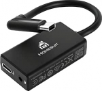 Homesuit 3.5 mm mikrofoniadapter HERO13Black, HERO12Black, HERO11Black, HERO10Black, HERO9Black, HERO8Black, HERO7Black, HERO6Black, HERO5Black GoPro tarvikud