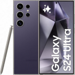 Samsung Galaxy S24 Ultra AI nutitelefon, Android mobiiltelefon ilma lepinguta, 12GB RAM/256GB m&auml;lu, 200MP kaamera, S Pen, pikk aku, Titanium Violet