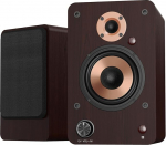 LONPOO Bluetooth riiuli k&otilde;lar 4-tollise Wooferiga, 50 Wx 2 aktiivne Hi-Fi k&otilde;lar optilise, koaksiaalse, RCA, USB, AUX sisendiga teleri/arvuti/miniplaadim&auml;ngija/nutitelefoni jaoks