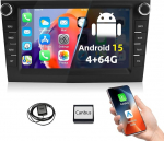 ESSGOO True 4+64G juhtmevaba autoraadio Android Car ja CarPlay Vauxhall Opel Corsa C D Zafira B Astra G H Meriva Signum Combo, 7-tolline puuteekraaniga Bluetooth autoraadio FM RDS AM GPS WiFi-ga