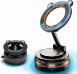 GemCoo mobiiltelefoni hoidja auto vaakum magnetiline 360&deg; p&ouml;&ouml;ratav auto mobiiltelefoni hoidja koos iminapaga telefoni hoidja universaalne Samsung metallile, klaasile, seinale, peeglile