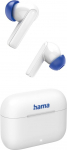 Hama Bluetooth k&otilde;rvaklapid (juhtmevabad, TWS k&otilde;rvaklapid, aktiivne m&uuml;rasummutus, k&otilde;rvaklapid koos laadimisjaamaga, ENC, k&otilde;rvaklapid, USB-C kiirlaadimine, Bluetooth k&otilde;rvaklapid, rakenduse/k&otilde;nejuhtimine, puutejuhtimine)