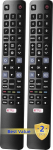 2 RC802N asenduspuldi pakk, mis &uuml;hildub TCL Thomson Smart TV-ga