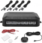 Parkimisabi, auto tagurdamise alarm koos pistikuga, t&auml;iustatud tagurdamisabi, &uuml;ldine k&otilde;lar, 4 sensorit, parkimisandurid, auto parkimisandurite s&uuml;steem, sobib igat t&uuml;&uuml;pi autodele.