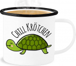 Email tinamug - avaldus - Chill Toad Turtle - 300 ml - valge must - avaldused Toad Cup Happy New Year Chiller with Chill Turtle