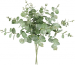 Kunstlik eukal&uuml;ptuse oksad Frosted 5 komplekt 60 cm Dekoratiivne oksad Marja oksad Kunstlik lill Eukal&uuml;ptuse oksad oksad Lille Floristika Kunstlik oksad lilledekoratsioon girlande p&auml;rg j&otilde;ulukaunistuseks