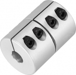 hankekaart 10 kuni 11 mm Wellenkupplung, 45 mm pikkus, 32 Durchmesser, Klemmwellenkupplung, Aluminiumlegierung, Gelenkverbinder, Schrittmotor-Kupplung f&uuml;r 3D-Drucker, CNC-Maschinen, DIY-Encoder