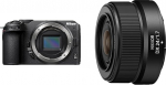 Nikon Z 30 korpus ja Nikkor Z DX 24 mm f/1,7 (koos objektiivi hajutikuga HN-42)