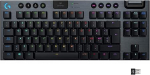 Logitech G 915 Lightspeed TKL Tenkeyless klaviatuur, traadita, mehaaniline m&auml;nguprofiil, GL taktilised l&uuml;litid, LIGHTSYNC RGB, +40 tundi aku kestvust, itaalia QWERTY - must