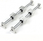 Professionelle Linearschienen-Gleithalterung for optische F&uuml;hrungsschienenwelle mit F&uuml;hrungsst&uuml;tzlager-Schlupfmotor for DIY-CNC-Fr&auml;ser, Fr&auml;s- und Drehmaschinen