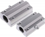 4tk lineaarne laagriliug, mudel SCS12LUU, pikkus 12mm, kasutatakse peamiselt CNC osade, 3D printimise osade, t&auml;ppispingi t&ouml;&ouml;riistade jaoks