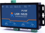 2 Port RS485 Ethernet Serial Converter Support MQTT Modbus RTU to Modbus TCP USR-N520 2 Port RS485 to Ethernet Serial Converter Support MQTT Modbus RTU to Modbus TCP USR-N520