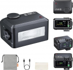 Godox iT30Pro-S v&auml;lk Sony jaoks, 2.8" t&auml;isv&auml;rviline puuteekraan, 2.4G X juhtmevaba TTL 1/8000 HSS kiirvalgusti, 1.5s &uuml;mbert&ouml;&ouml;tamine, 560 t&auml;isj&otilde;ulist v&auml;lku sisseehitatud akuga, kaasaskantav tasku v&auml;lk (must)