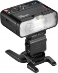 Godox MF12 Makro v&auml;lk TTL 2.4GHz juhtmevaba r&otilde;ngasblitsa sisseehitatud akuga, 500 v&auml;lku t&auml;isv&otilde;imsusel, v&otilde;imsus 1/128-1/1, &uuml;hildub Canon Sony Nikon Fujifilm Olympus Panasoniciga.