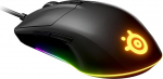 SteelSeries Rival 3 - m&auml;nguhiir - 8500 CPI Truemove Core optiline sensor - 6 programmeeritavat nuppu - jagatud p&auml;&auml;stikunupud [