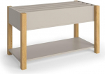 VitaliSpa Malia laste riiulid Cashmere/Artisan 80 x 46 cm m&auml;nguasjade ja raamatute hoiustamiseks Vabalt seisev