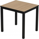 Pikendatav tammepuust s&ouml;&ouml;gilaud 80-120 cm - k&ouml;&ouml;gilaud 4-6 inimesele, puidu v&auml;limusega, stabiilne ja kaasaegne, s&ouml;&ouml;gilaud (p&ouml;&ouml;k)