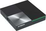 Tugev Leap-S3 Pro 4K UHD Google TV striimiboks Ethernet-portiga, Android 12, 4 GB RAM + 32 GB m&auml;lu, Wi-Fi 6, integreeritud Chromecast, Google Voice Control, Dolby Atmos & Dolby Vision