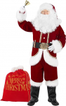 J&otilde;uluvana kost&uuml;&uuml;mi komplekt t&auml;iskasvanutele 11 t&uuml;kki Deluxe Santa kost&uuml;&uuml;m &uuml;likond Samet j&otilde;ulupidu Cosplay poole jaoks