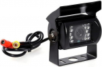 Riloer auto digitaalne tagurduskaamera, 9V-36V HD tagurduskaamera, veekindel IP67 esikaamera CCD kaamera tagurduskaamera veoautole/haagisele/bussile/kaubikule/raskeveokitele (12-24 Volt), 18 infrapuna S &ouml;&ouml;sel