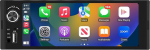 Junsun 1-DIN autoraadio 6,36-tollise IPS puuteekraaniga CarPlay & Android Car, roolijuhtimine, tagumise vaatekaamera &uuml;hendus, USB, v&auml;line mikrofon & RDS