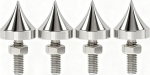 Tissting Speaker Spikes M6/M8/M10/M12 Roostevabast terasest HiFi Shock Absorber Isolatsioon Pucks Speaker Resonance Feet Spikes v&otilde;imendi CD DVD m&auml;ngija (M12) Pack of 4