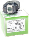 Alda PQ -Premium projektorilamp asenduslamp EPSON EB-W8D projektorilambile koos korpusega