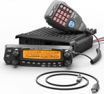 Radioddity DB50 Dual Band Cellular Transceiver, UHF VHF 50W suure j&otilde;udlusega amat&ouml;&ouml;rraadio, Multiband vastuv&otilde;tja eemaldatava esipaneeliga, programmeerimiskaabel, VOX, CTCSS/DCS veoauto jaoks.