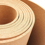 QNDUGJFER Cork Board Roll, Cork Board, Bulletin Board, Notice/Letter Board, Cork Tiles for Bedroom, Home Office, DIY Message Vision Board, Message Vision Board (Color : Brown, Size : 122x164x0.8