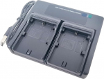 USB topelt akulaadija Canon LP-E6 LP-E6N LC-E6E EOS 5D 6D 7D Mark 2/3/4 EOS 60D 60Da 70D 80D XC10 XC15 Kaamera jaoks