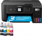 Epson EcoTank ET-2870 A4 multifunktsionaalne Wi-Fi tindimahutiga printer koos lisatud tindivaruga kuni 3 aastaks.