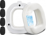 SOULWIT K&uuml;hlgel Ersatz Ohrpolster f&uuml;r Astro A50X/A50 Gen4/Gen5 (Nicht passend f&uuml;r A50 Gen 3) Kopfh&ouml;rer, Ersatzpolster Polster mit Ice Silk-Gewebe und hochdichtem Schaumstoff