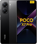 Xiaomi Poco X7 Pro nutitelefon, 12+512GB, must, 50MP peakaamera OIS-iga, 6000mAh (t&uuml;&uuml;p) aku 90W HyperCharge, IP68, AI-funktsioonid (laadija ei kuulu komplekti)