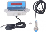 Zenithaur Motor Drehzahlmesser Geschwindigkeitsmesser Sensor IP68 Weather LED LED Digital Display DC 8 V bis 24 V