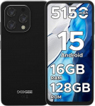 DOOGEE N55 Android 15 nutitelefon ilma lepinguta, 128GB ROM + 16GB RAM (2TB TF) mobiiltelefon ilma lepinguta, Octa Core 90Hz 6,56-tolline HD+ nutitelefon Odav 5150mAh 13MP + 8MP, Dual 4G Simlock-free