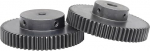 Metallist hammasratas 1.5M 64T Sisemine auk 10-40mm S&uuml;sinikterasest hammasrataste k&otilde;rgus 15mm 1 tk (12mm, 64T (&uuml;mmargune auk))