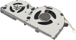 Zunate asendamine Uus CPU ja GPU jahutusventilaator Ideapad L340 Gaming Laptop jaoks L340 17IRH L340 15IRH seeria, ND85B24 18K01 DFS5K12214161D jaoks DFS5K12214161D